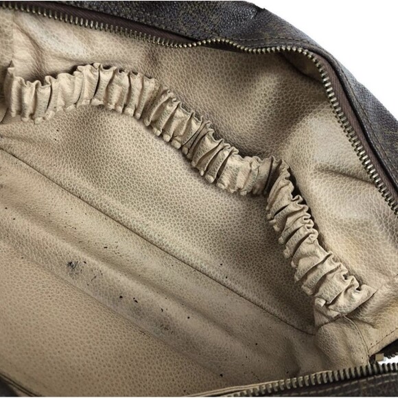 Louis Vuitton Toiletry Bag Trousse Toilette 28 Clutch Hand Bag Monogram Brown - Picture 10 of 12